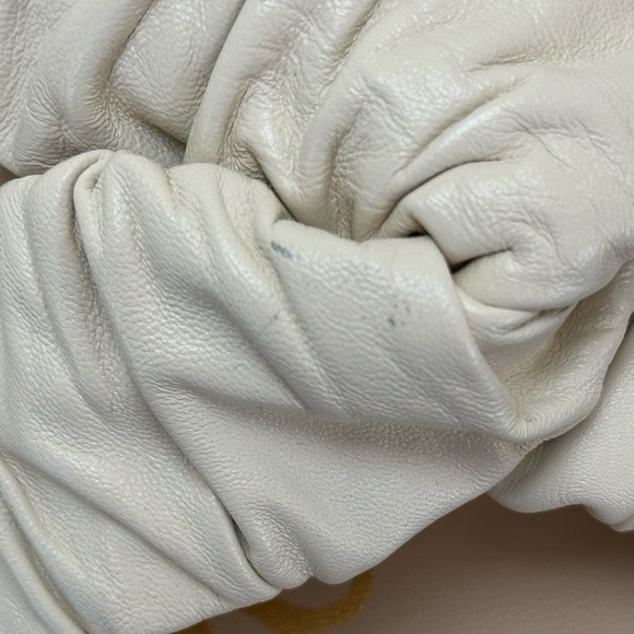 Sam Edelman Aliana Cream Bone Leather Crisscross Slip On Slide Sandals 7.5M - Picture 13 of 14